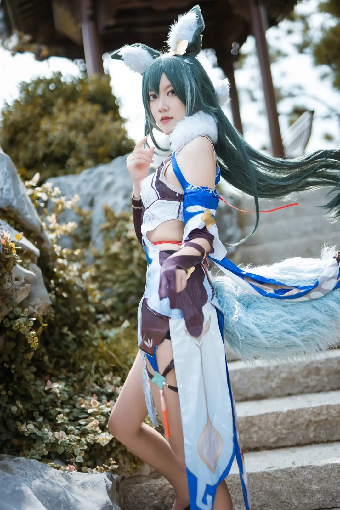 cosplay, 崩坏星穹铁道, 外景摄影, 兽耳cos, 驭空cos