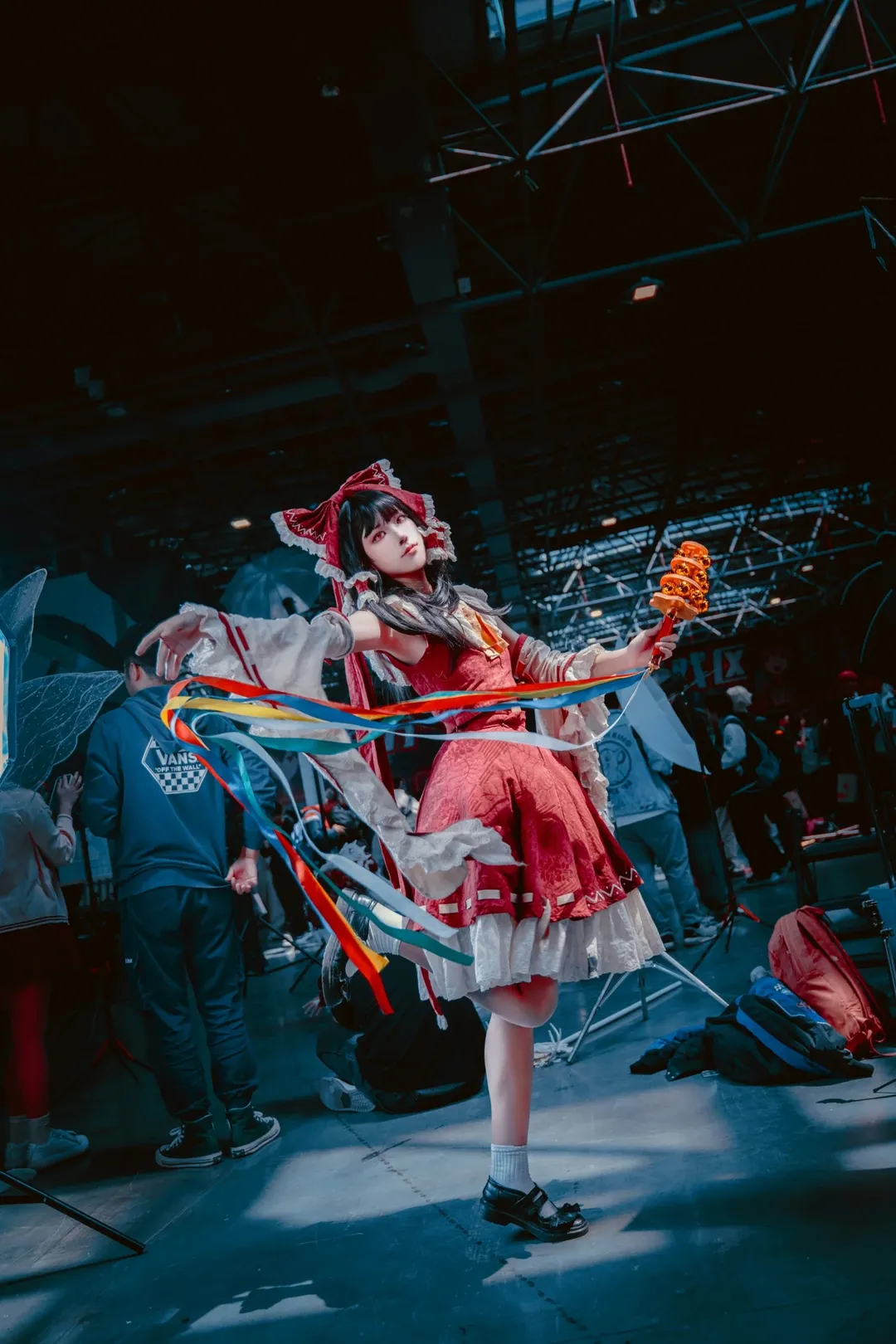 博麗霊夢コスプレ, 東方Project, イベント写真, 二次元コスプレ, 少女祈祷中 - 3枚目