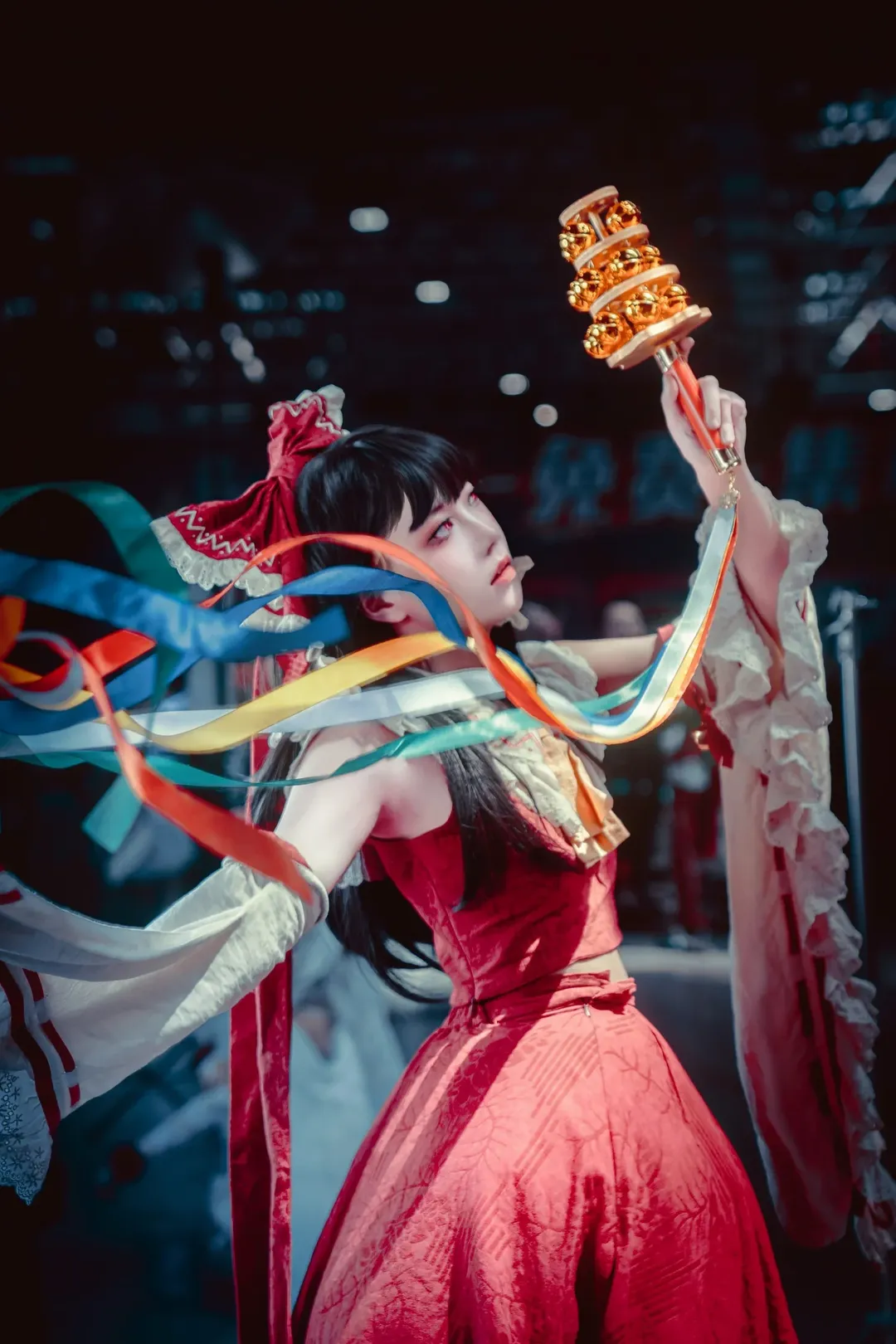博麗霊夢コスプレ, 東方Project, イベント写真, 二次元コスプレ, 少女祈祷中 - 4枚目