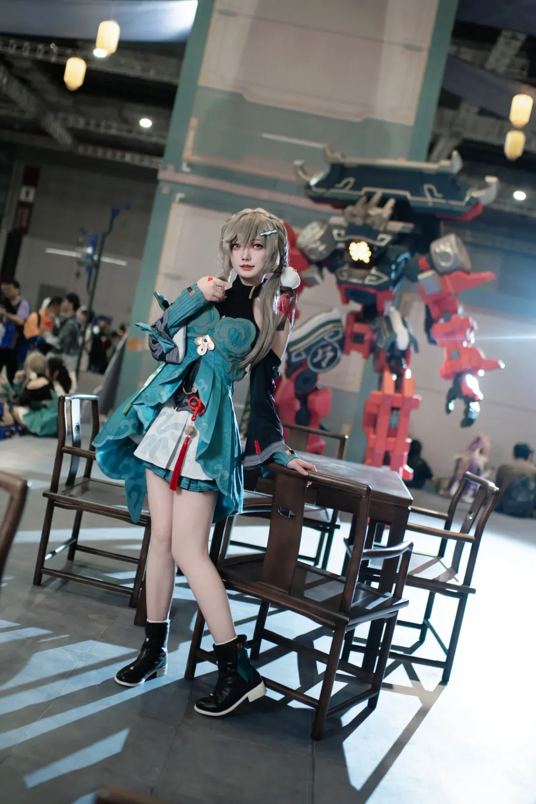 崩坏星穹铁道, 青雀cos, 游戏cosplay, cos场照, 星铁嘉年华 - 第1张