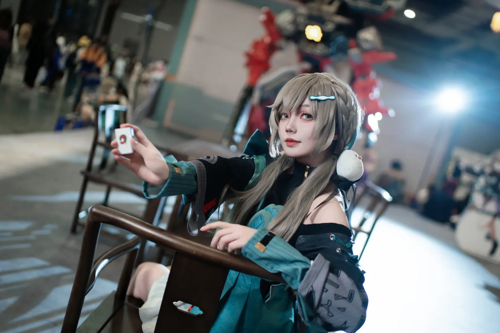 崩坏星穹铁道, 青雀cos, 游戏cosplay, cos场照, 星铁嘉年华 - 第2张