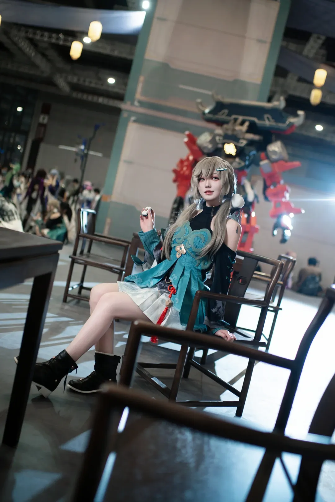 崩坏星穹铁道, 青雀cos, 游戏cosplay, cos场照, 星铁嘉年华 - 第3张