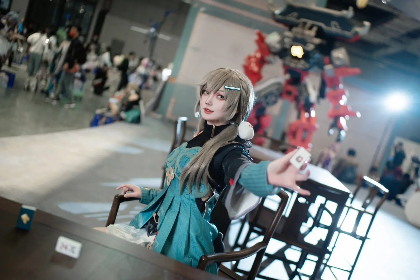 崩坏星穹铁道, 青雀cos, 游戏cosplay, cos场照, 星铁嘉年华 - 第4张