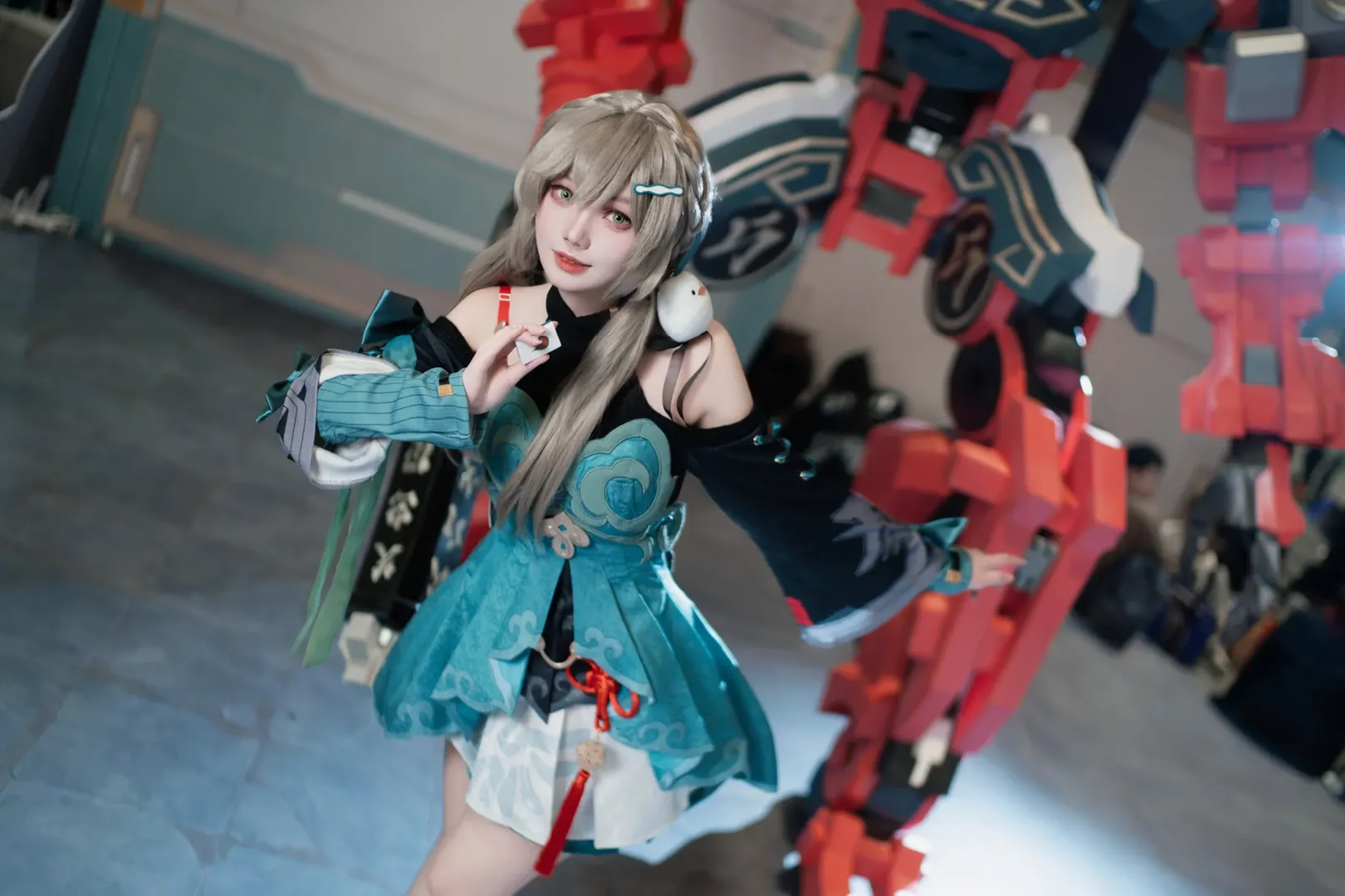 崩坏星穹铁道, 青雀cos, 游戏cosplay, cos场照, 星铁嘉年华