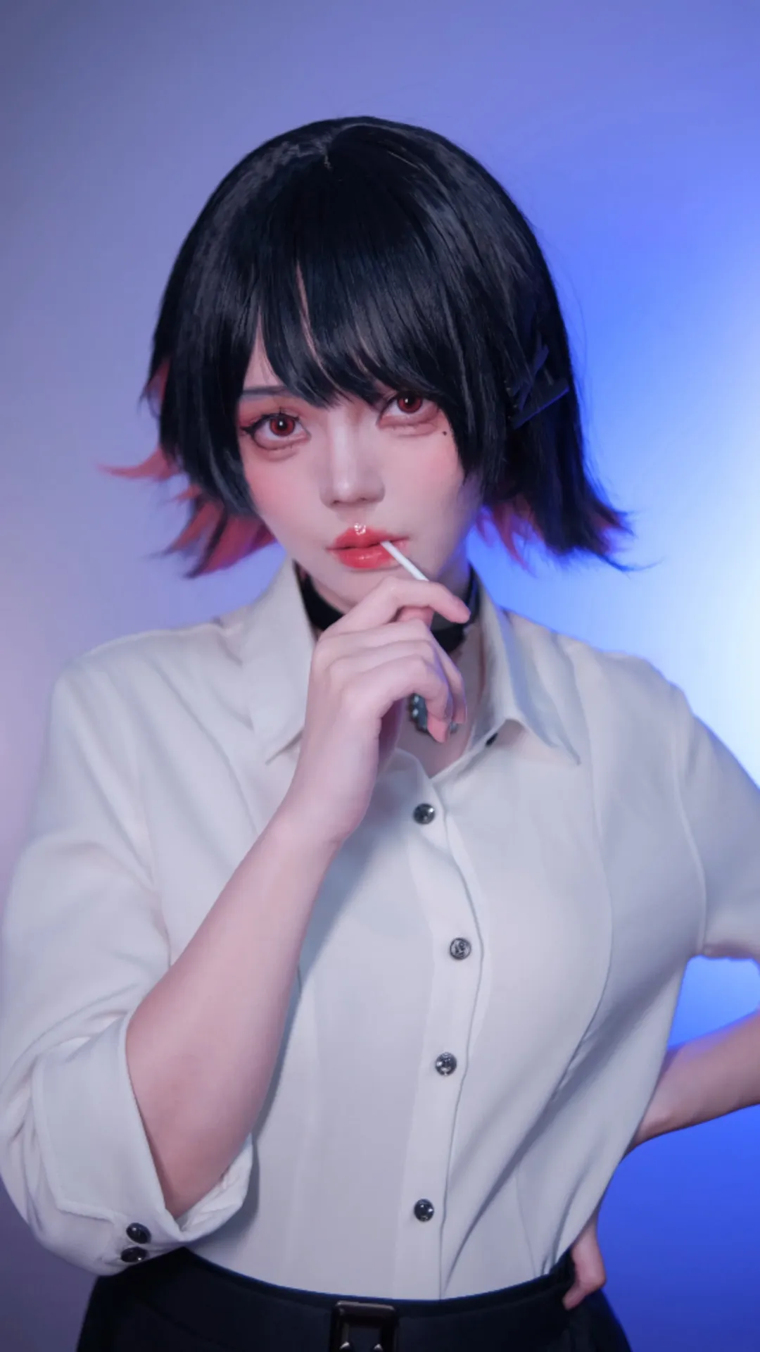 绝区零, cosplay, 艾莲乔cos, 鲨鱼妹cos, cos试妆 - 第3张