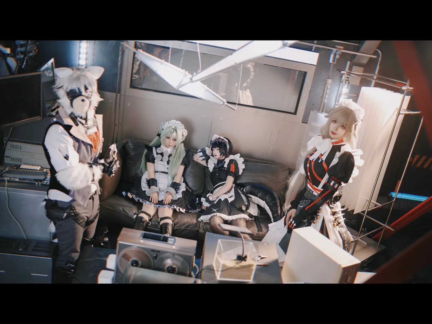 绝区零, 丝袜cosplay, 冯莱卡恩cos, 丽娜可琳艾莲乔cos, 战术女仆cos - 第2张