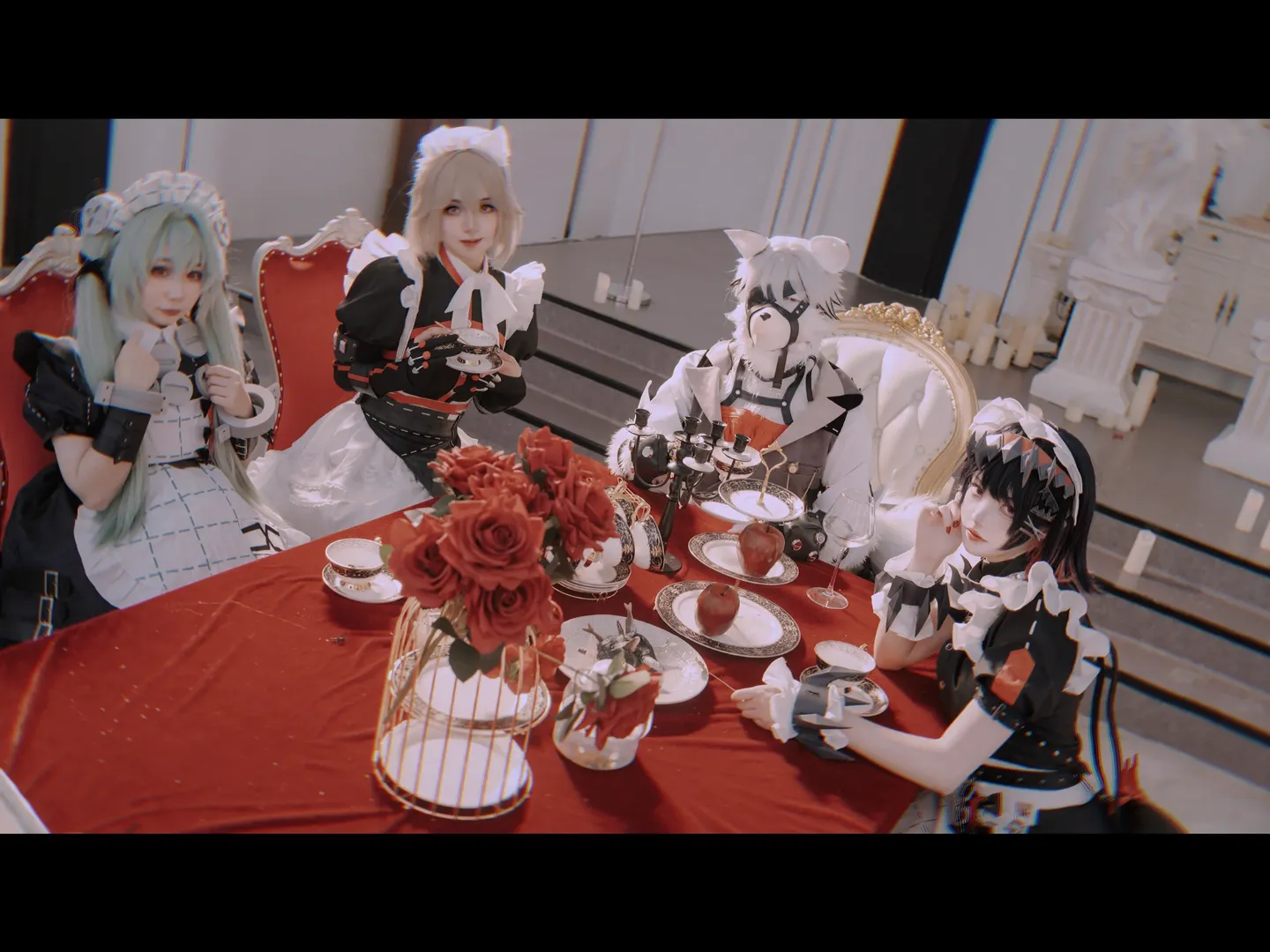 绝区零, 丝袜cosplay, 冯莱卡恩cos, 丽娜可琳艾莲乔cos, 战术女仆cos - 第4张