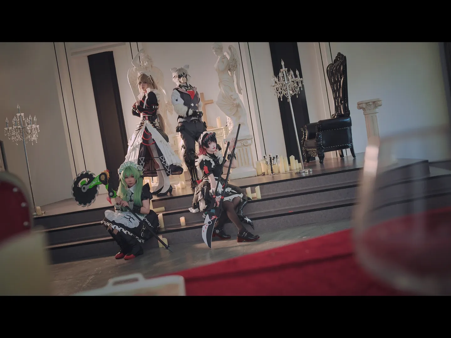绝区零, 丝袜cosplay, 冯莱卡恩cos, 丽娜可琳艾莲乔cos, 战术女仆cos