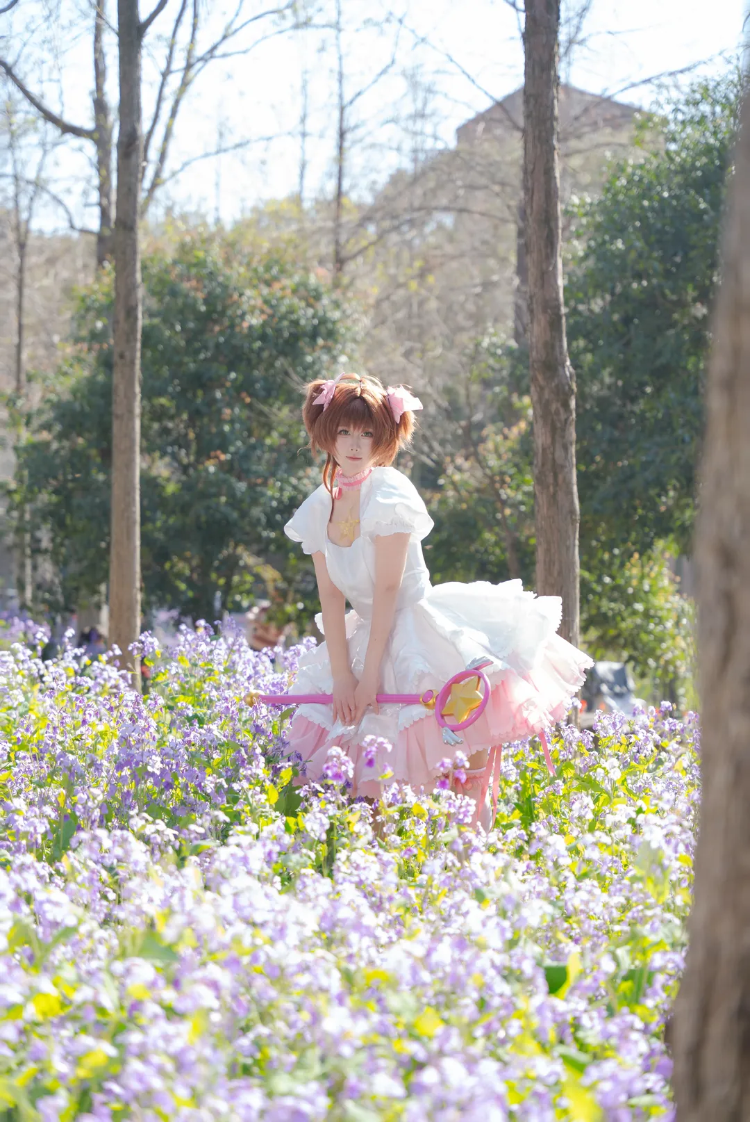 二次元, コスプレ写真, ストッキング コスプレ, 木之本桜コスプレ, カードキャプターさくら - 5枚目