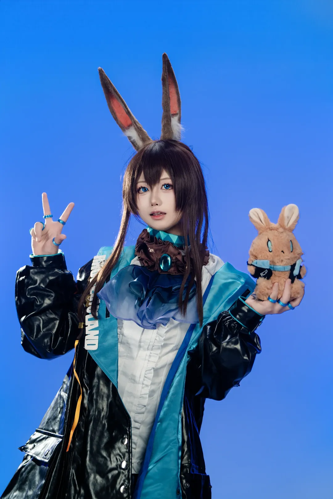 二次元摄影, 明日方舟, 阿米娅cos, cosplay分享, 兔耳少女