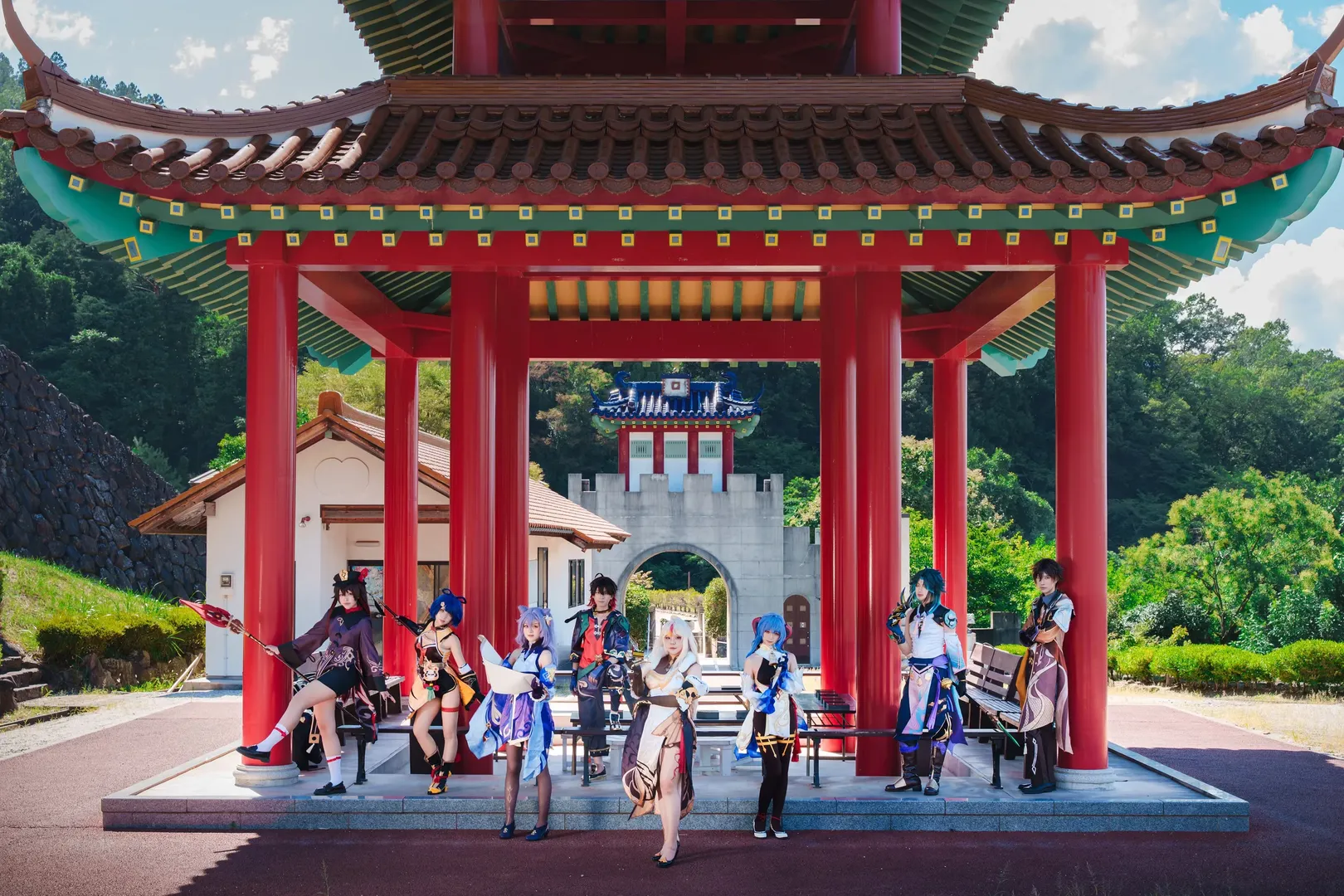 原神, 甘雨cos, 刻晴cos, 黑丝, 凝光cos - 第5张