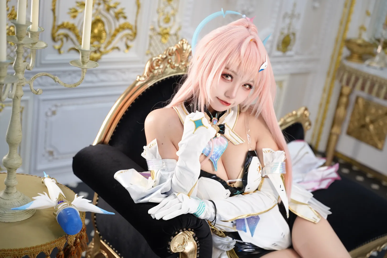 Wuthering Waves, Aemeath Cosplay, Honkai: Star Rail, Tall boots, European court style - Image 4