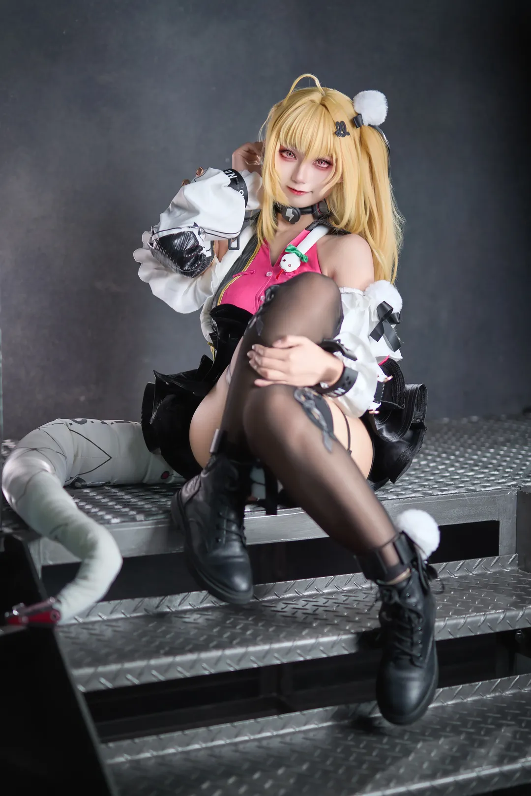 绝区零, 希希芙cos, cosplay, 工业风摄影, 黑丝 - 第4张