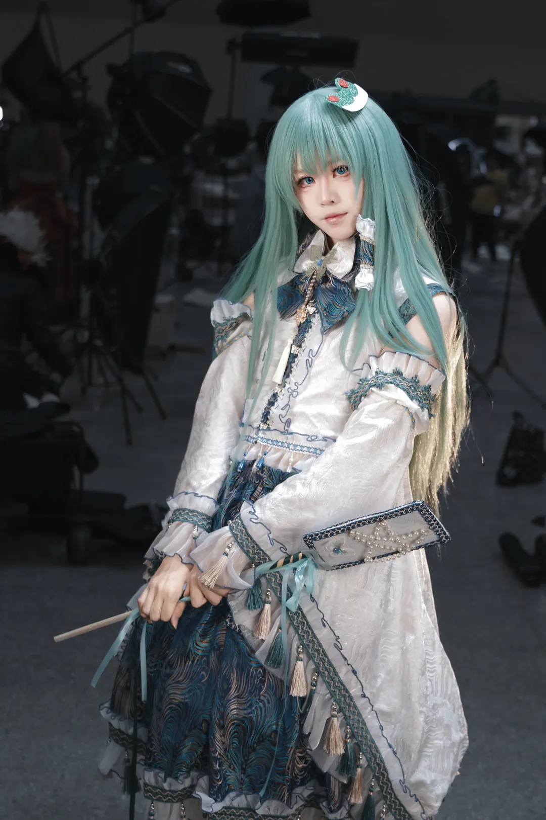 东方project, 漫展摄影, 东风谷早苗cos, cosplay日常, 早苗日 - 第3张