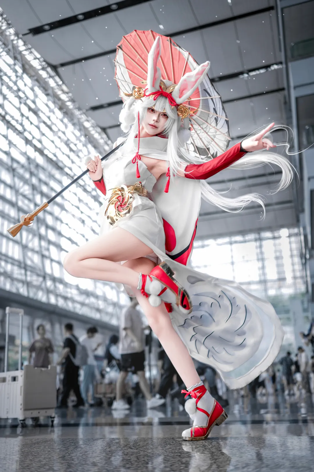 cosplay, 场照, 王者荣耀, 公孙离cos, 祈雪灵祝