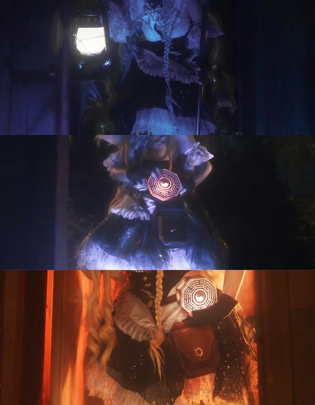 東方Project, 魔法少女, 霧雨魔理沙 コスプレ, 魔女, 黒ストッキング - 8枚目