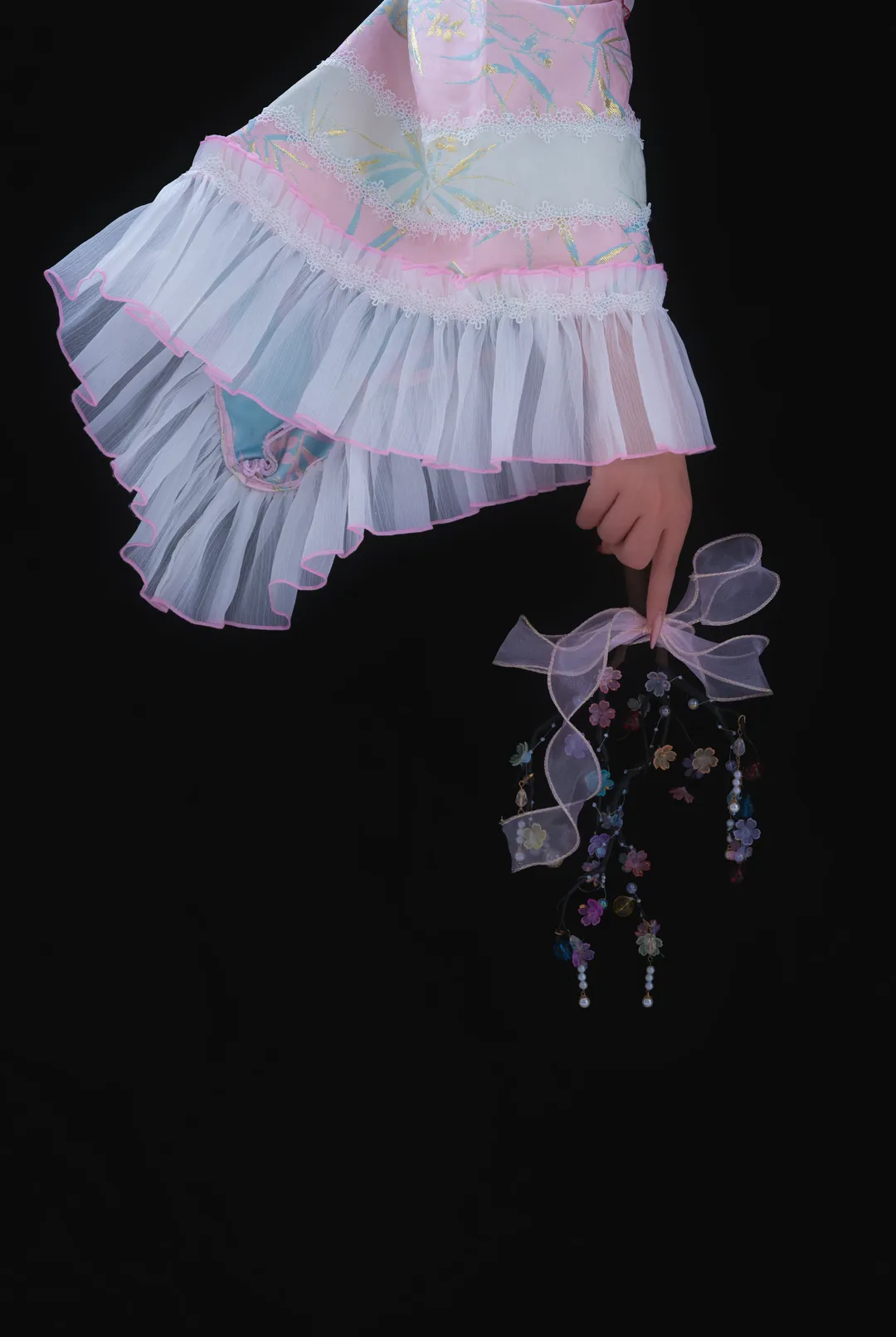 东方Project, 蓬莱山辉夜cos, 高调人像摄影, 红瞳cosplay, 国风幻想服饰 - 第6张