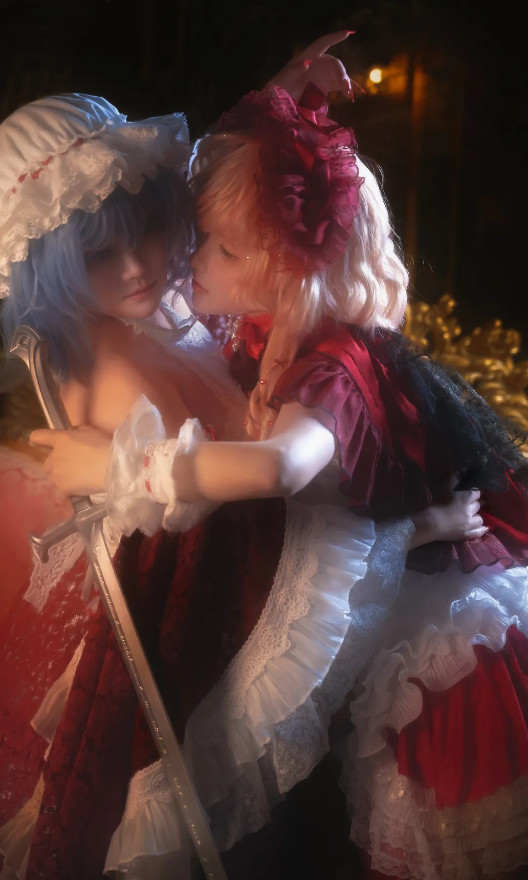 東方Project, レミリアコスプレ, ペアコスプレ, 背徳組, ヴァンパイア姉妹
