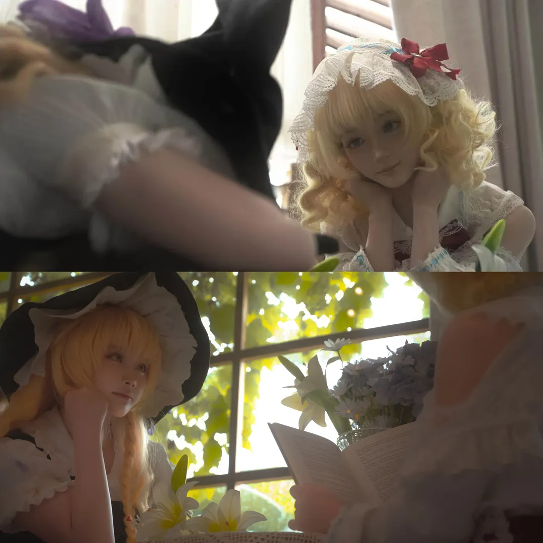 愛麗絲cos, 東方project, 魔理沙cos, 逆光氛圍, 詠唱組 - 第1張
