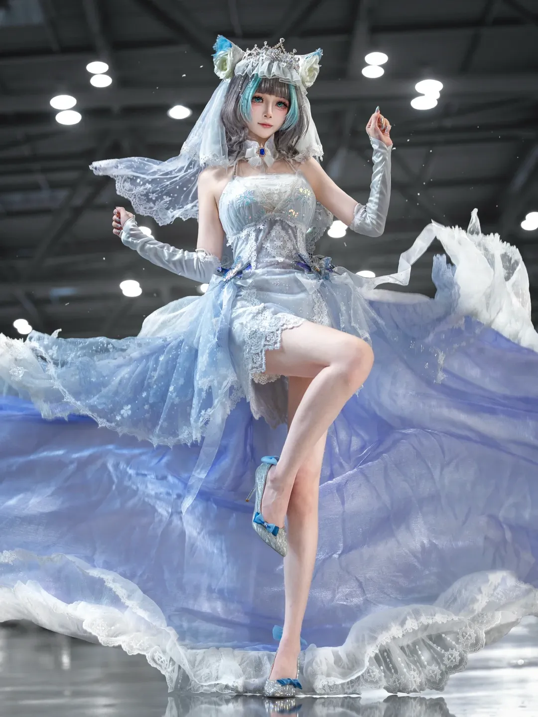 チェシャー コスプレ, アズールレーン, イベント写真, 二次元コスプレ, 誓約花嫁