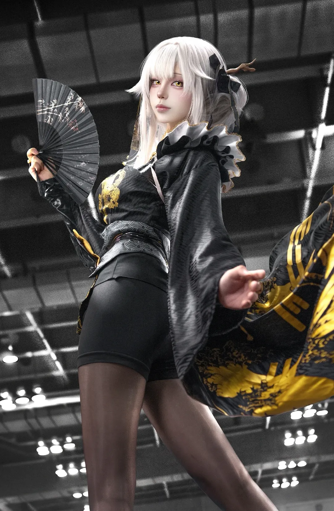 cosplay, 碧蓝航线, 场照, 布兰儿cos, 黑丝 - 第2张