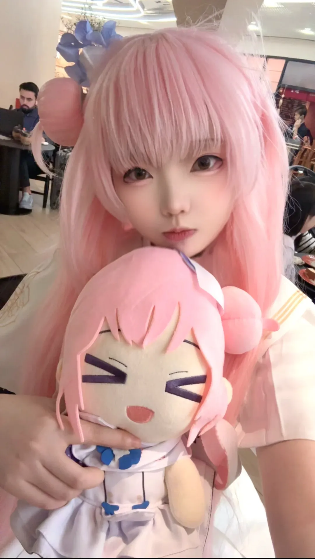 蔚蓝档案, 圣园未花cos, 二次元装扮, cosplay日常, 周边返图 - 第1张