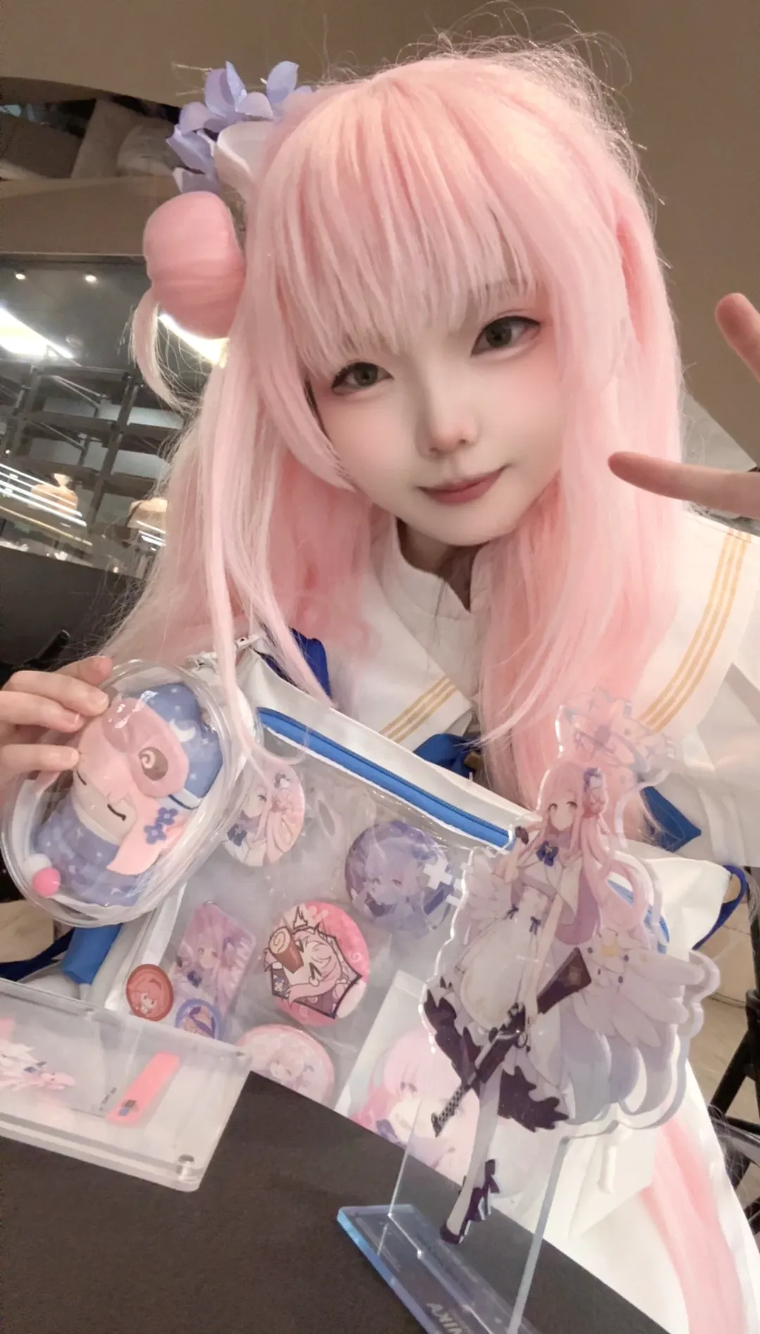 ブルーアーカイブ, 聖園ミカ コスプレ, 二次元ファッション, コスプレ日常, グッズ写真