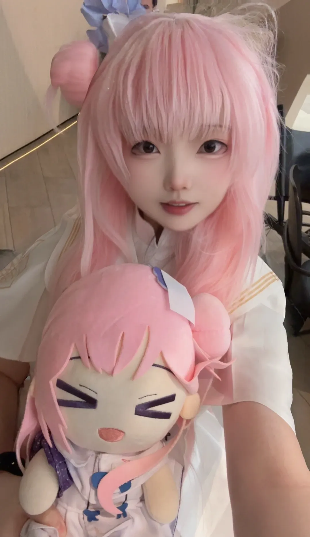 蔚蓝档案, 圣园未花cos, 二次元装扮, cosplay日常, 周边返图 - 第3张