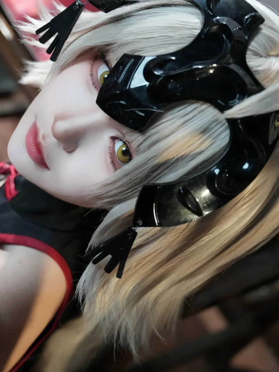 旗袍cos, 命运冠位指定, 国风cosplay, 暗黑风cos, 贞德Altercos - 第2张