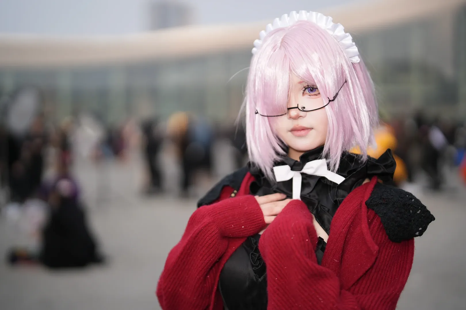 FGO, cosplay场照, 世界线漫展, 玛修cos, 原图直出