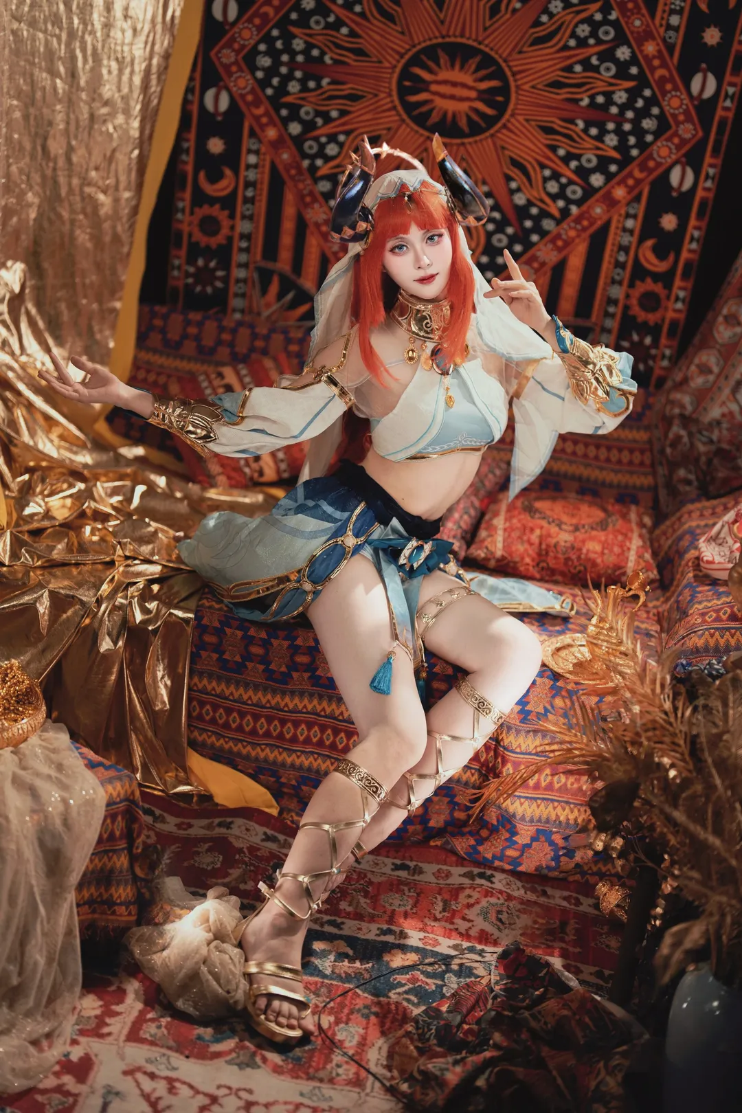 原神, コスプレ写真, ニィロウ コスプレ, 原神コスプレ, 異国風コスプレ - 6枚目