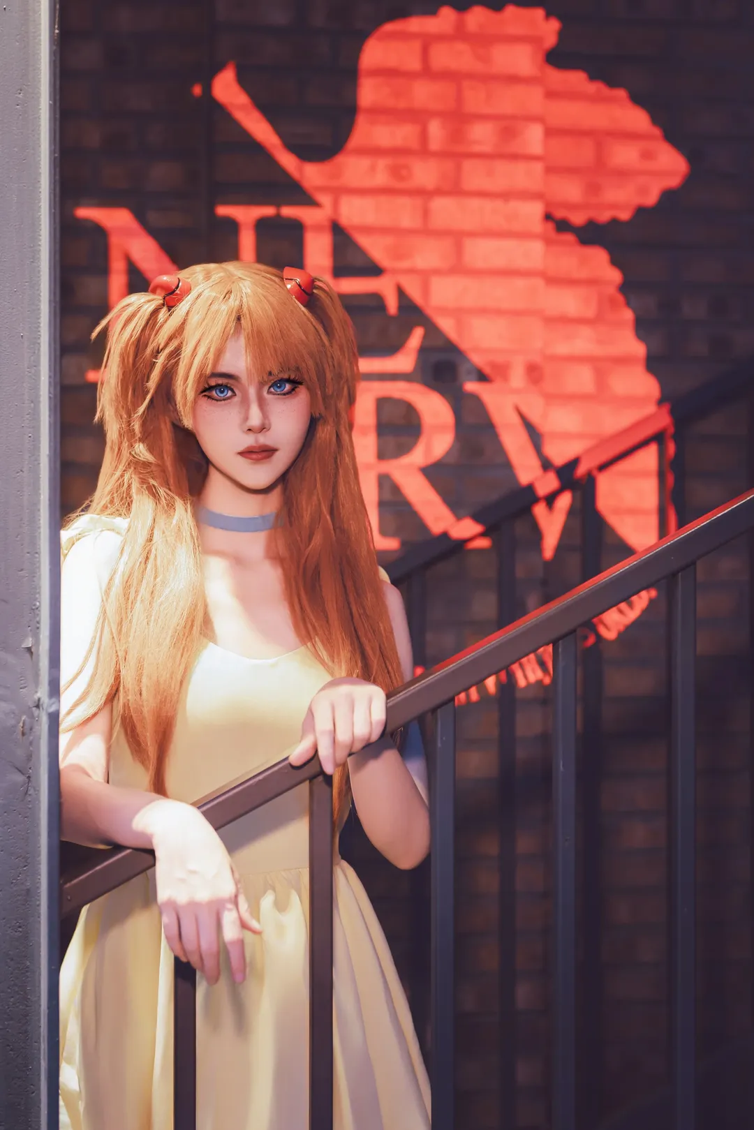 Asuka Cosplay, Neon Genesis Evangelion, Fan Content Festival, Beijing 798, 2D is the magic of reality - Image 3