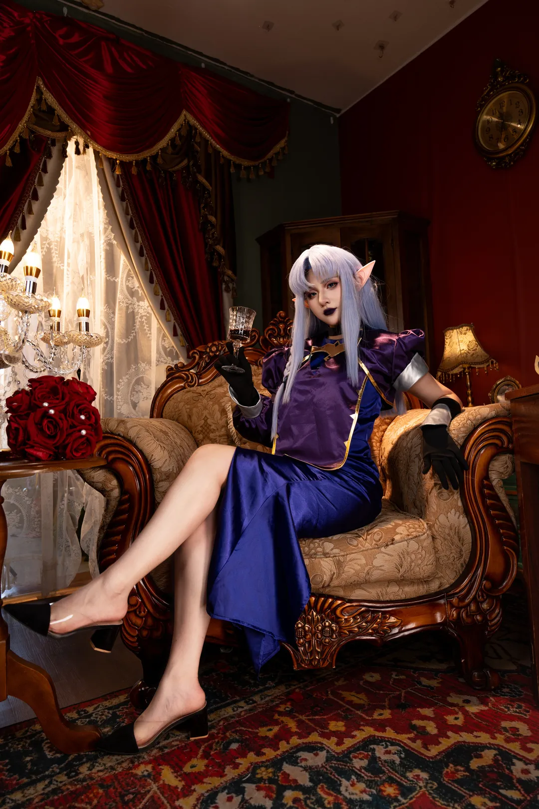 Fate, FGO, cosplay摄影, 暗黑哥特风, 美狄亚cos