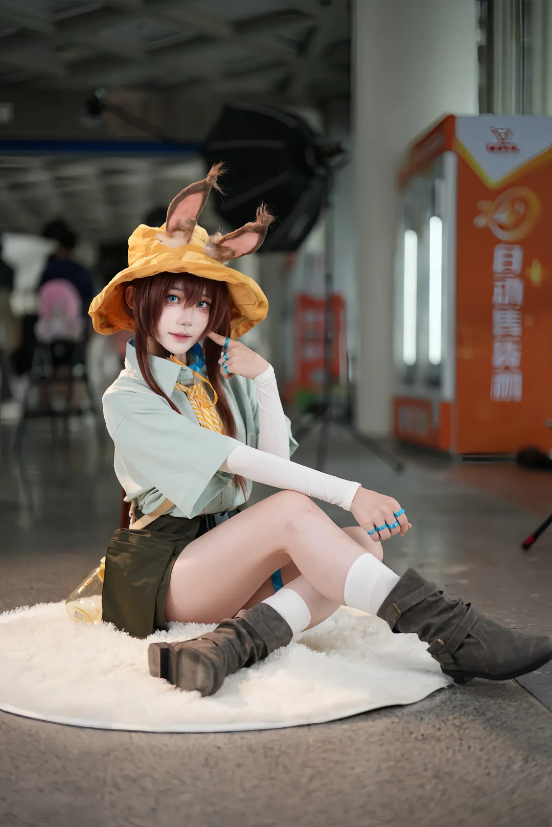Arknights, Convention photography, Amiya cosplay, Sony A7C II, Fantasy in the Mirage
