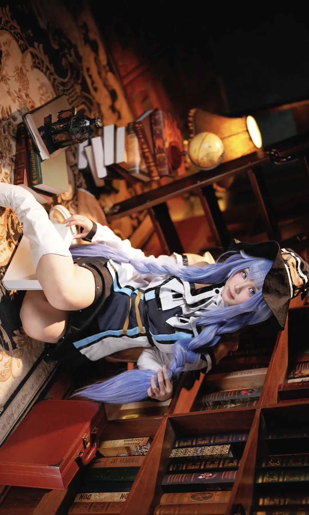 复古书房, 蓝发少女, 洛琪希cos, 无职转生, 奇幻冒险 - 第10张