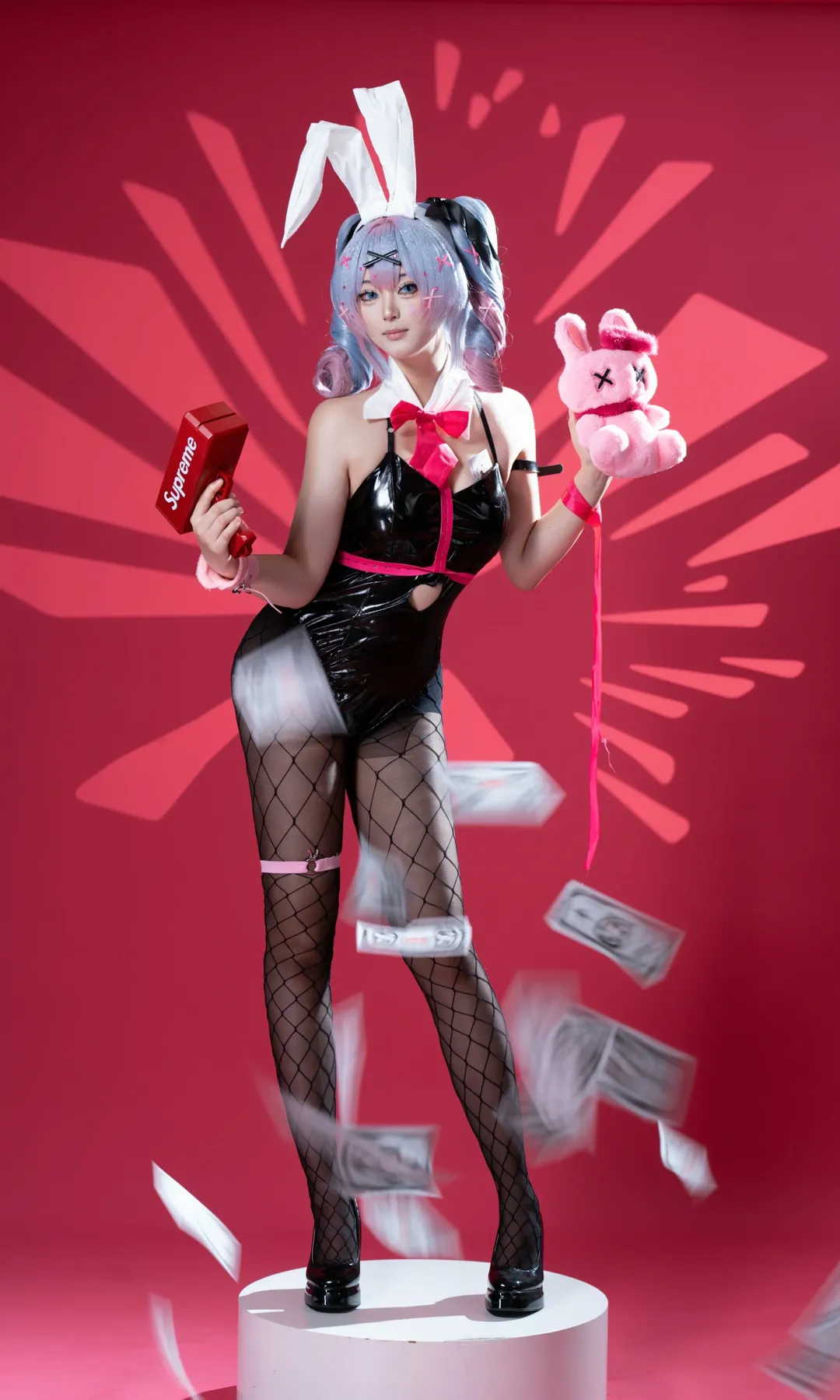 赛飞儿cos, 瓦雷莎cos, cosplay摄影, 黑丝cos, 兔子洞cos - 第3张