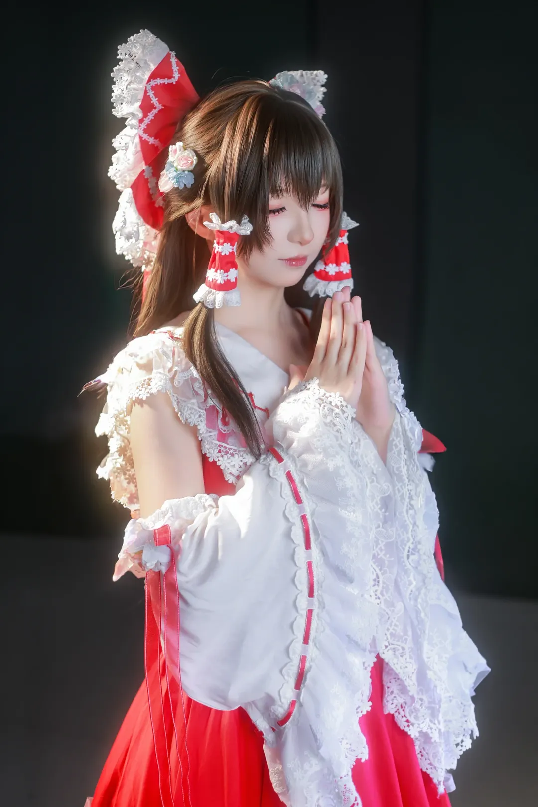 博麗霊夢コスプレ, 東方Project, ポーズ参考, コスプレ撮影, 巫女 - 6枚目