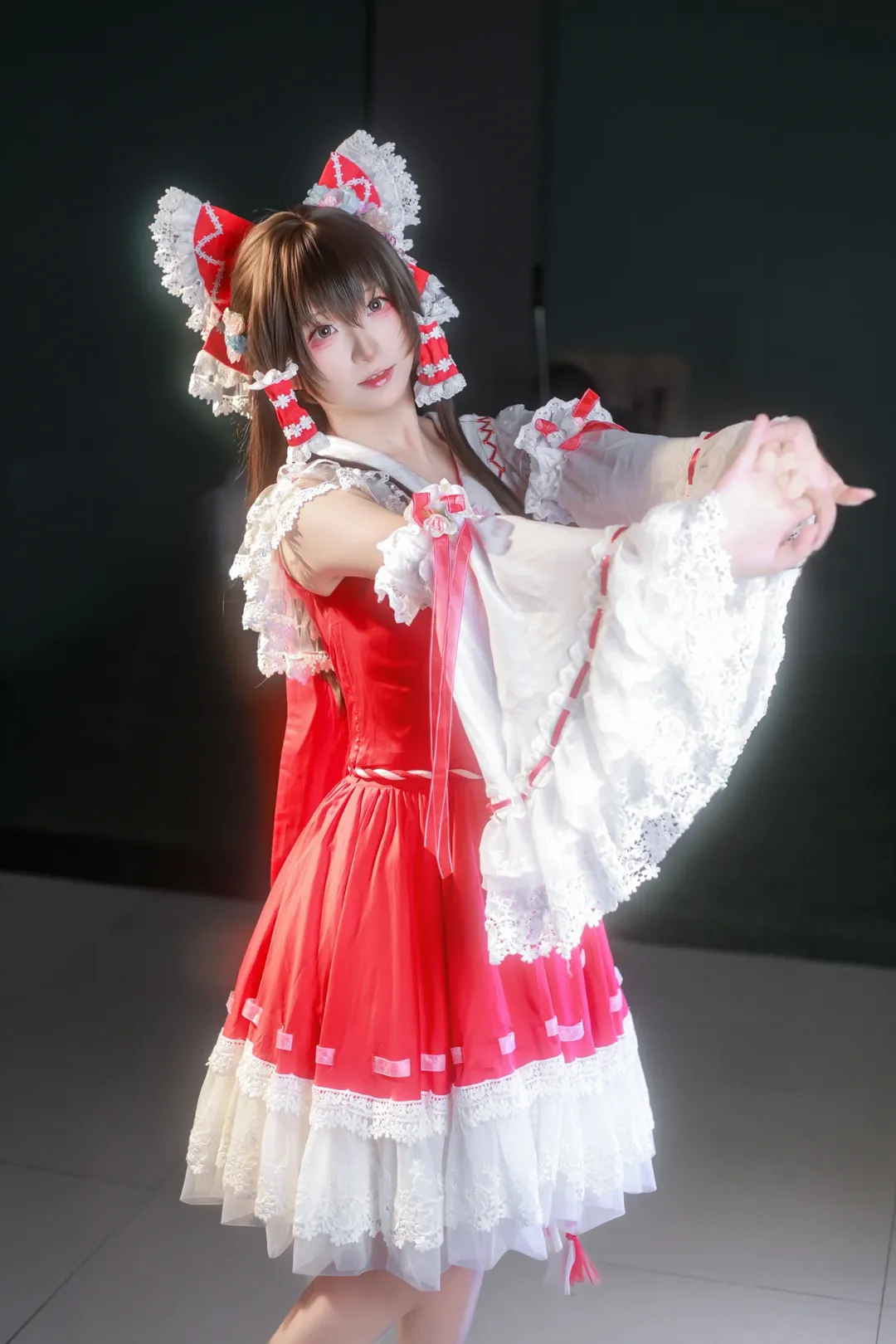 博麗霊夢コスプレ, 東方Project, ポーズ参考, コスプレ撮影, 巫女 - 7枚目
