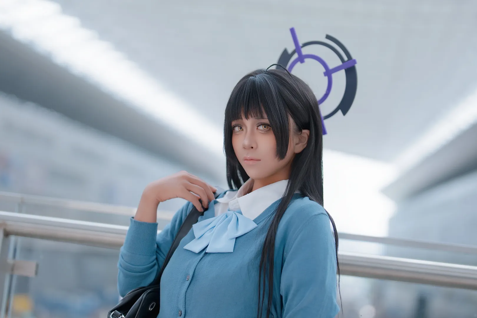 ブルーアーカイブ, CP31アニメコンベンション, オーバーニーソックス, 角楯カリンコスプレ, 日焼けJK - 6枚目