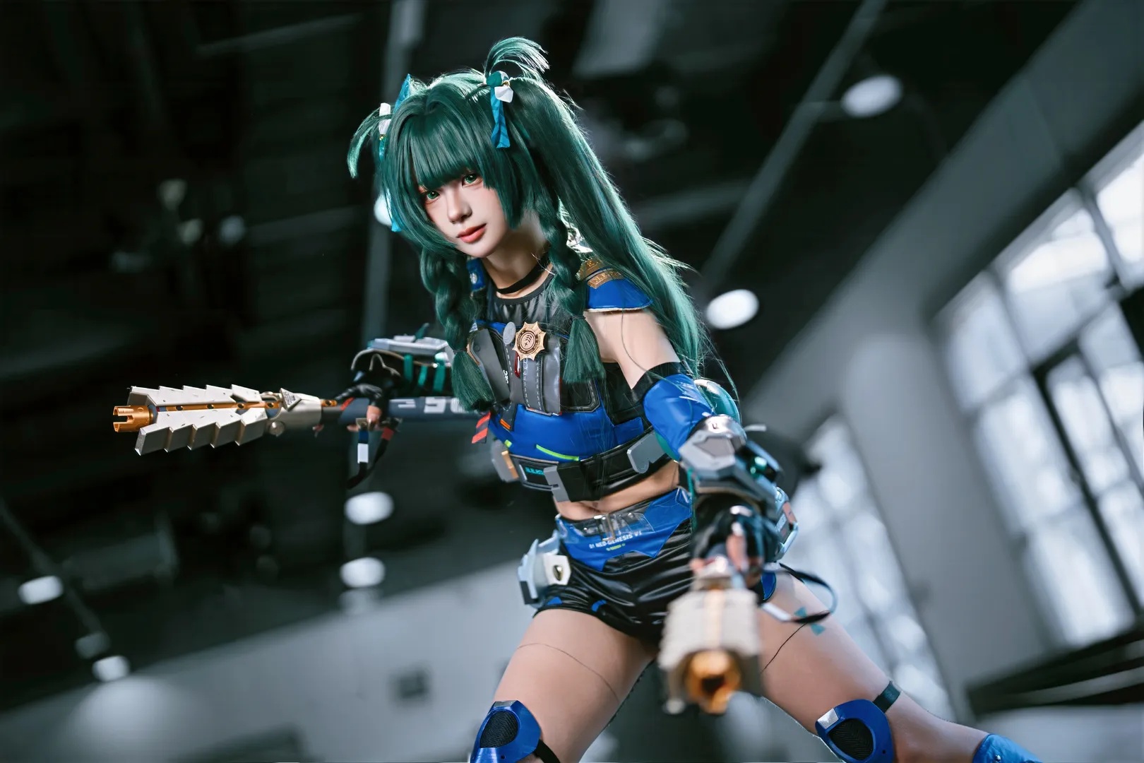 Zenless Zone Zero, Anime-style photography, Convention photos, Qingyi cosplay, Mecha armament - Image 3