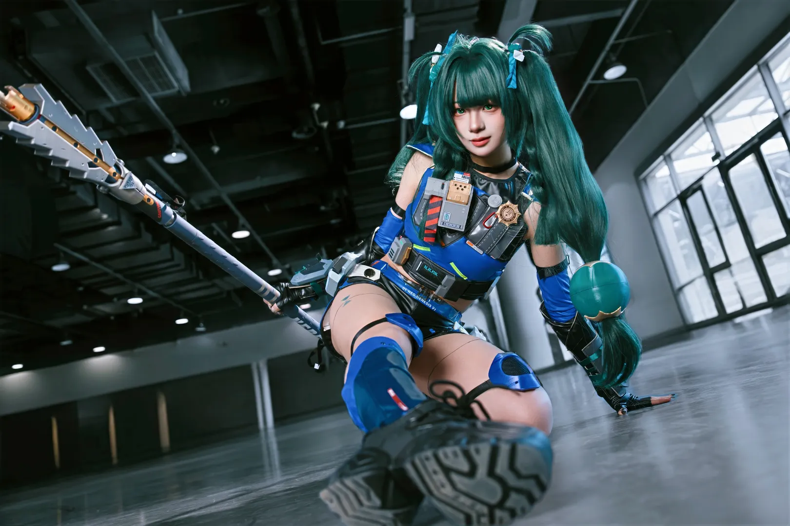Zenless Zone Zero, Anime-style photography, Convention photos, Qingyi cosplay, Mecha armament - Image 4