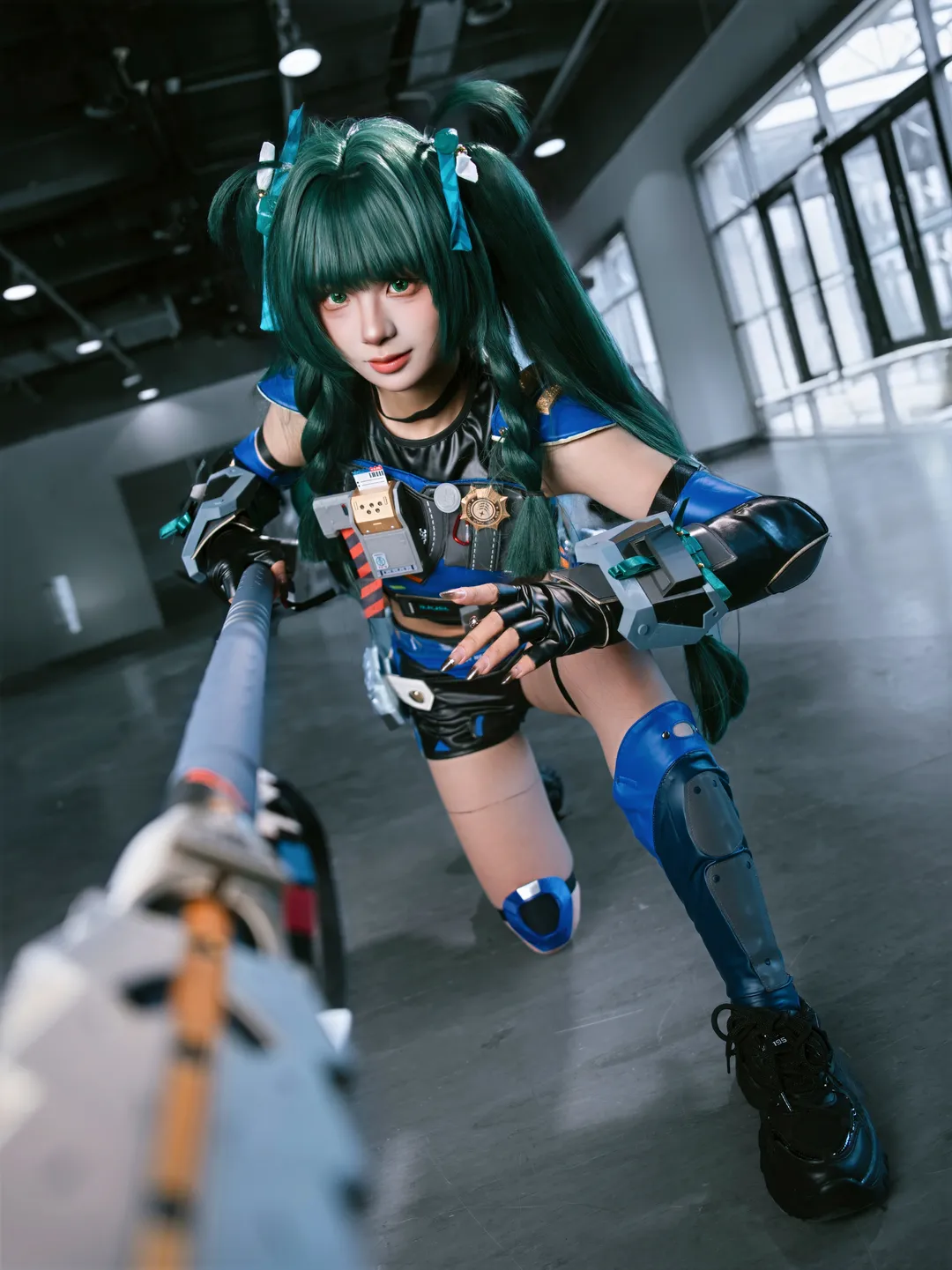 Zenless Zone Zero, Anime-style photography, Convention photos, Qingyi cosplay, Mecha armament - Image 5