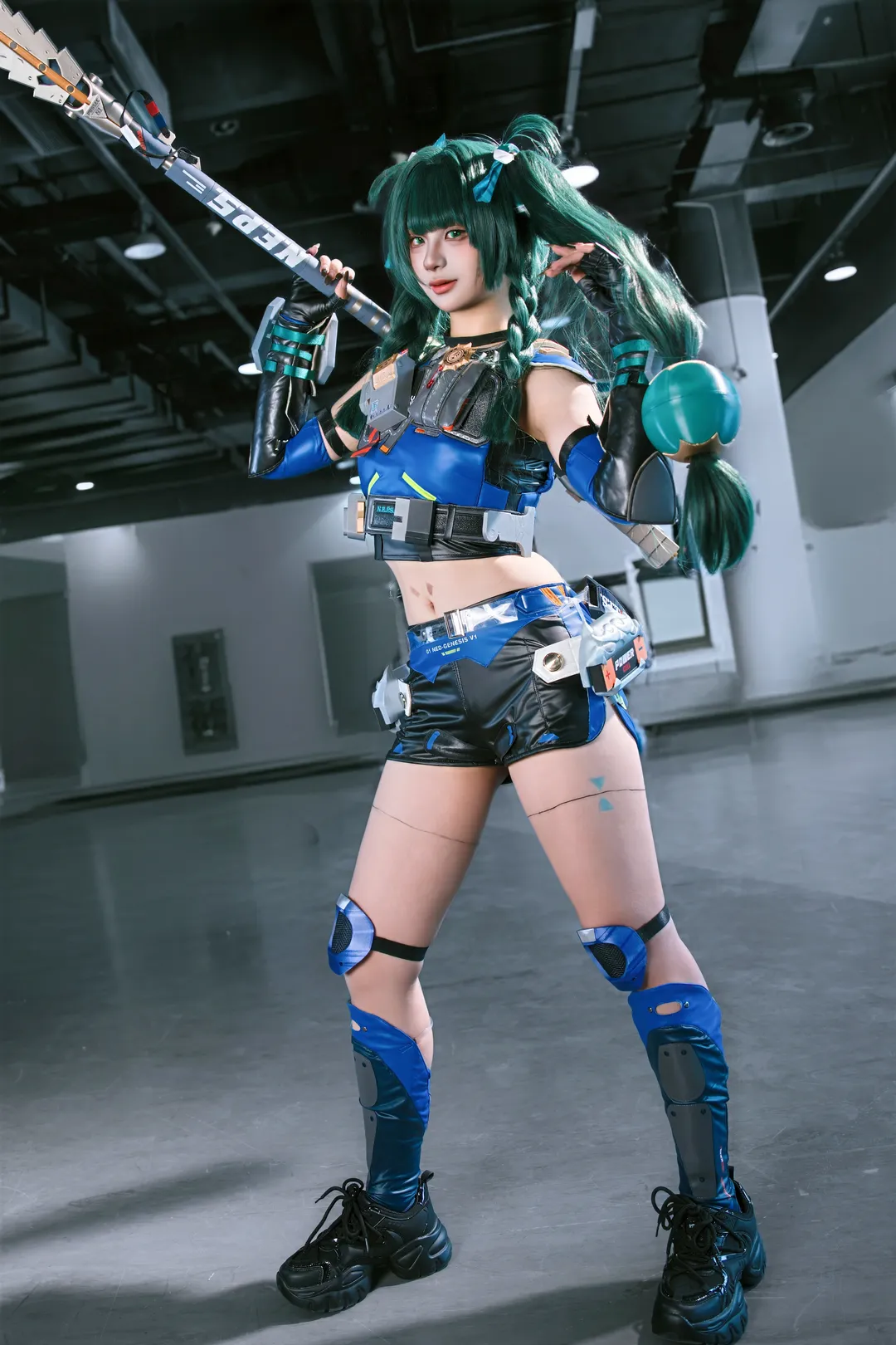 Zenless Zone Zero, Anime-style photography, Convention photos, Qingyi cosplay, Mecha armament - Image 6