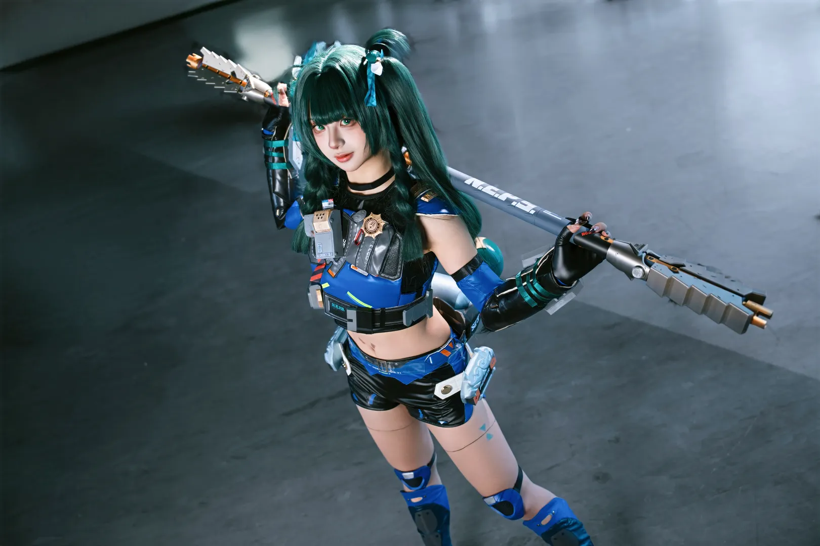 Zenless Zone Zero, Anime-style photography, Convention photos, Qingyi cosplay, Mecha armament - Image 7