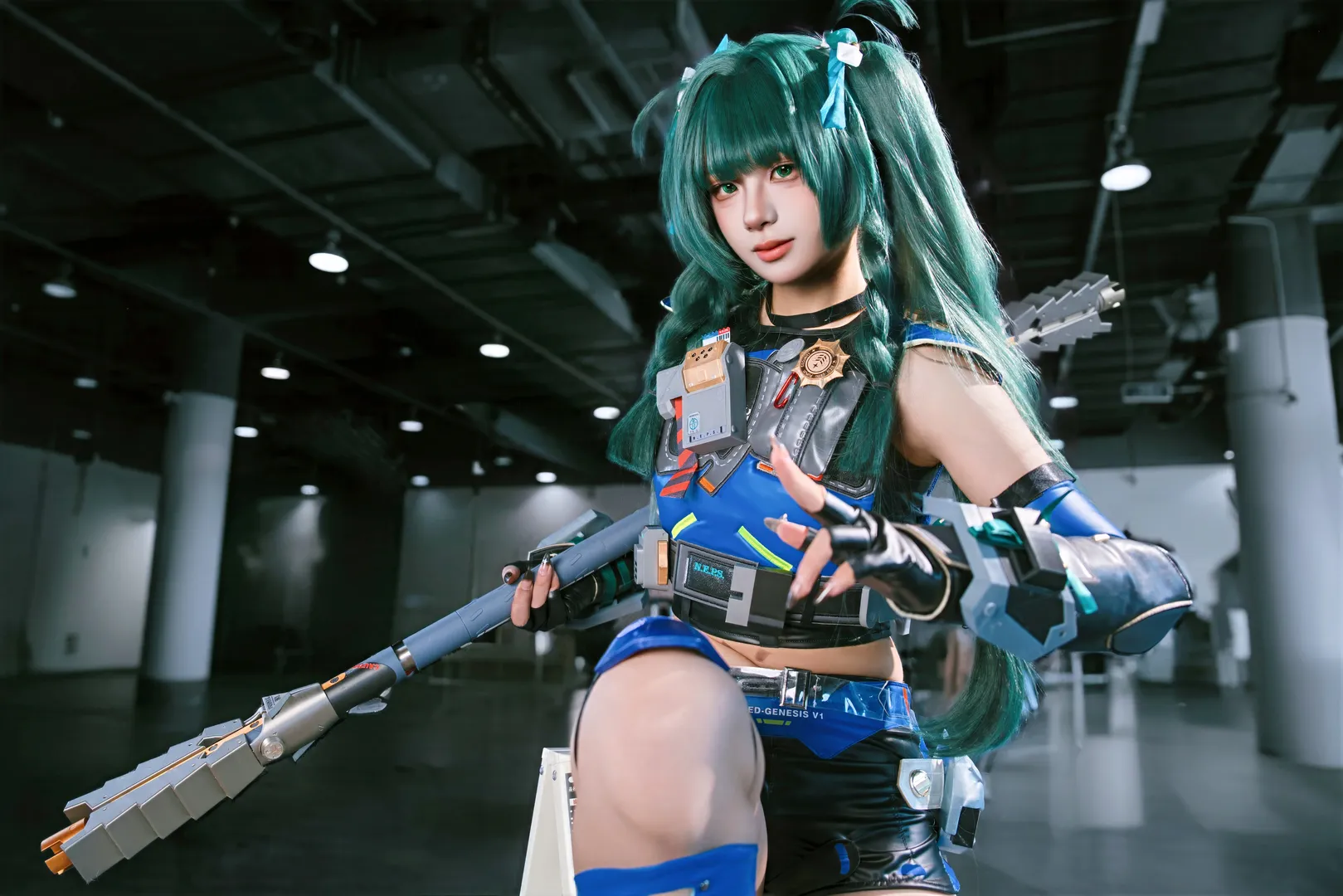 Zenless Zone Zero, Anime-style photography, Convention photos, Qingyi cosplay, Mecha armament - Image 8