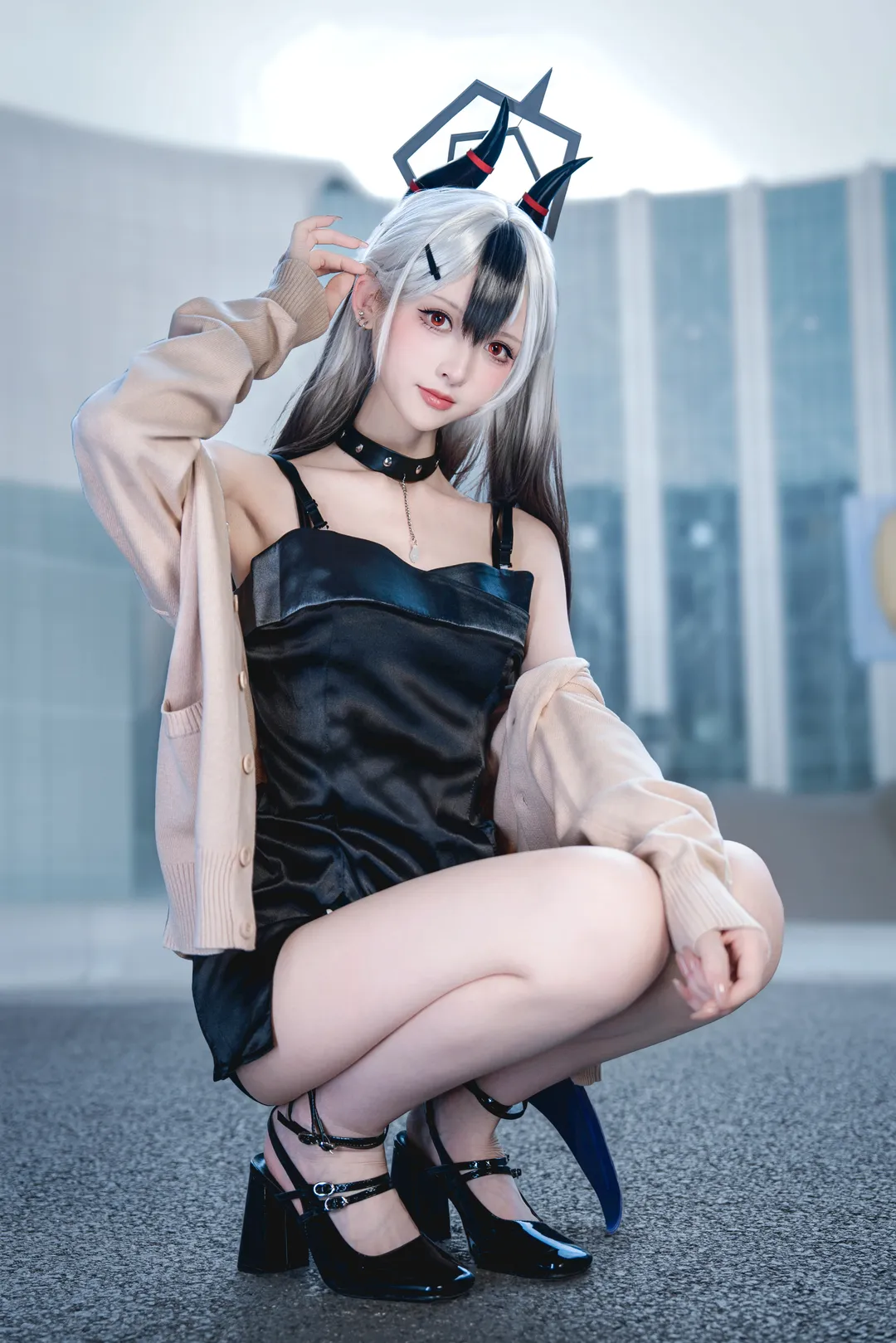 蔚蓝档案, 漫展场照, 鬼方佳代子cos, 二次元穿搭, cosplay返图