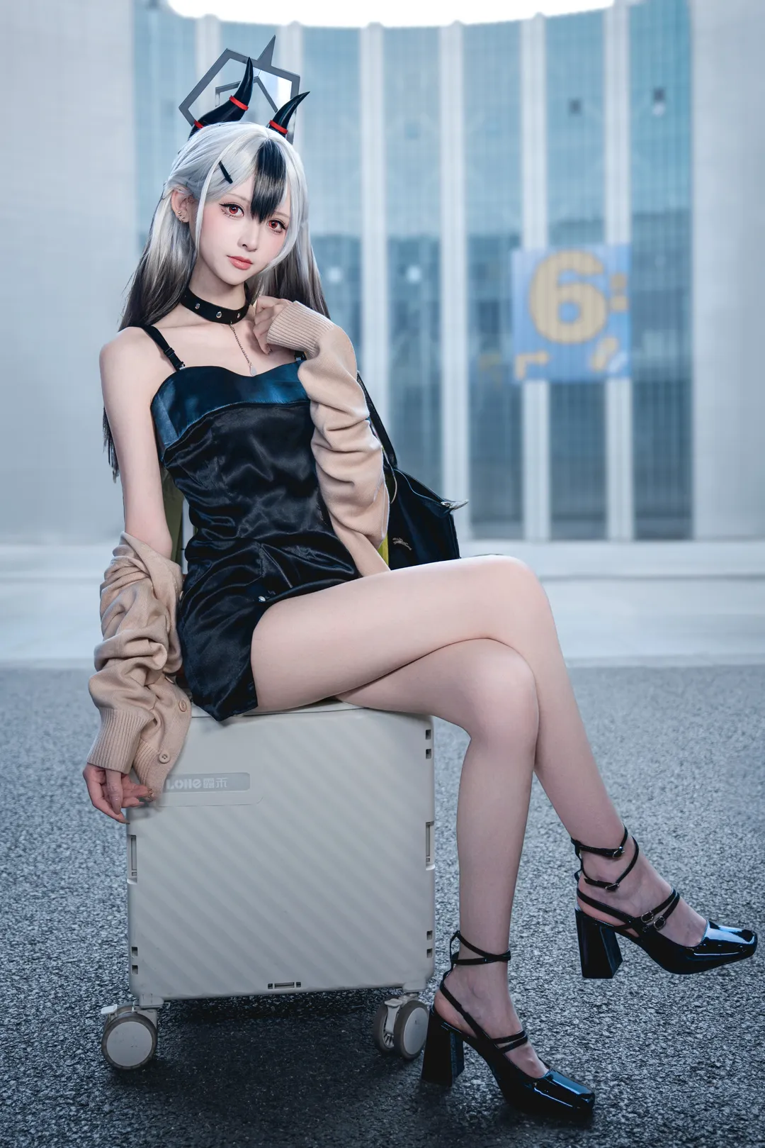 蔚蓝档案, 漫展场照, 鬼方佳代子cos, 二次元穿搭, cosplay返图 - 第4张