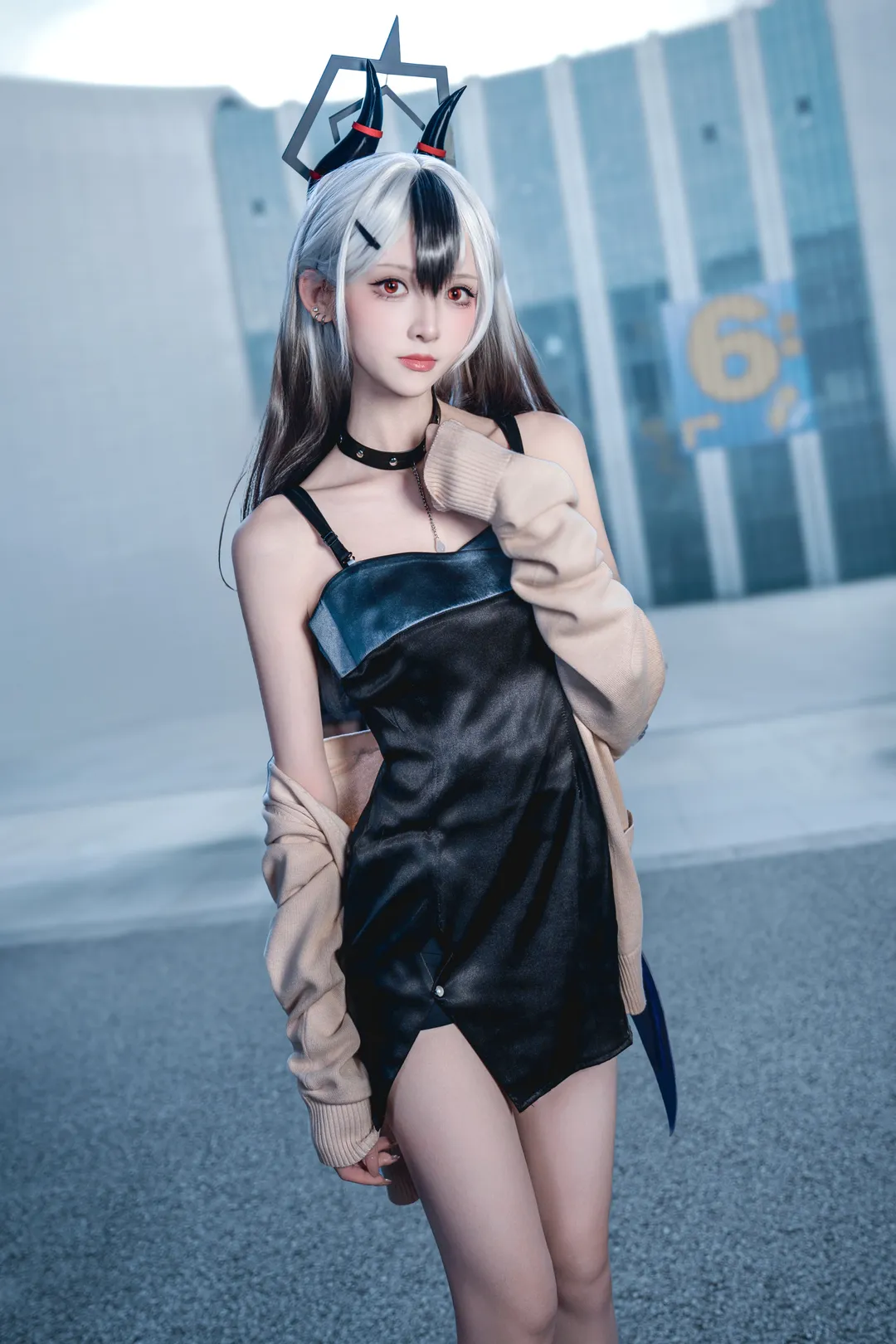 蔚蓝档案, 漫展场照, 鬼方佳代子cos, 二次元穿搭, cosplay返图 - 第5张