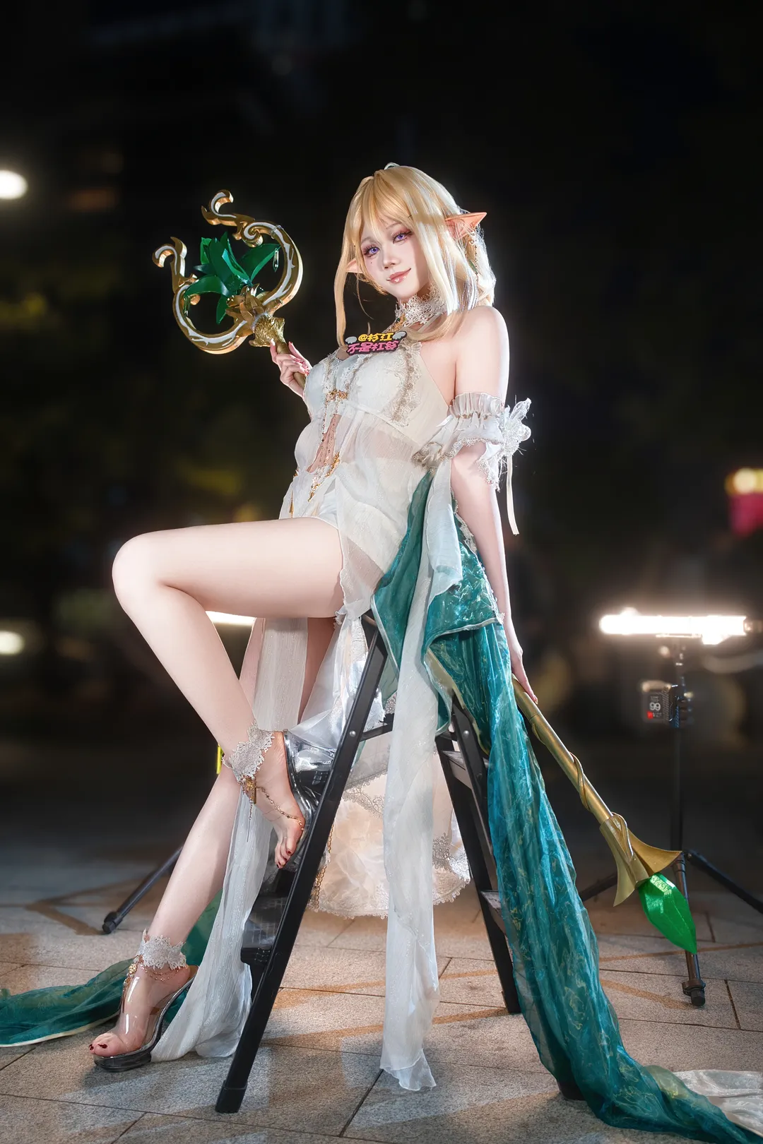 アズールレーン, イベント写真, ホタルACGエキスポ, 金獅子 コスプレ, エルフ コスプレ - 1枚目