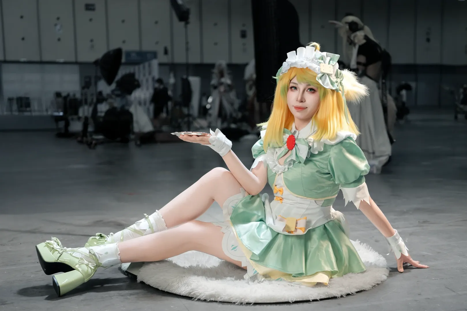 cosplay, 漫展场照, 抹茶妲己cos, 甜心风格, 金陵漫展